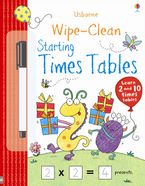 Wipe-Clean Starting Times Tables Paperback  by Tamsyn Murray