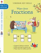 Wipe-Clean Fractions 7-8 Paperback  by Holly Bathie