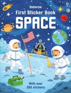 First Sticker Book Space Paperback  by Simon Tudhope