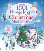 1001 Things To Spot At Christmas Sticker Book Paperback  by Alex Frith