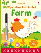 Wipe-Clean Dot-to-dot Farm Paperback  by Felicity Brooks