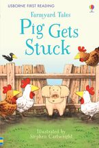 Farmyard Tales Pig Gets Stuck Hardcover  by Heather Amery