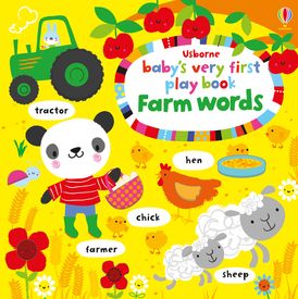 BABYS VERY FIRST PLAY BOOK FARM WORDS