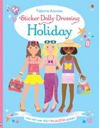 Sticker Dolly Dressing On Holiday Paperback  by Lucy Bowman