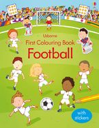 First Colouring Book Football Paperback  by Sam Taplin