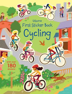 First Sticker Book Cycling