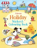 Holiday Sticker and Colouring Book Paperback  by Jessica Greenwell