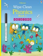 WIPE CLEAN  PHONICS BOOK 1 Paperback  by Mackinnon Mairi