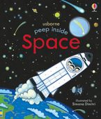 PEEP INSIDE SPACE Paperback  by Anna Milbourne