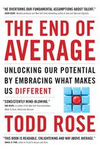 The End of Average Paperback  by Todd Rose