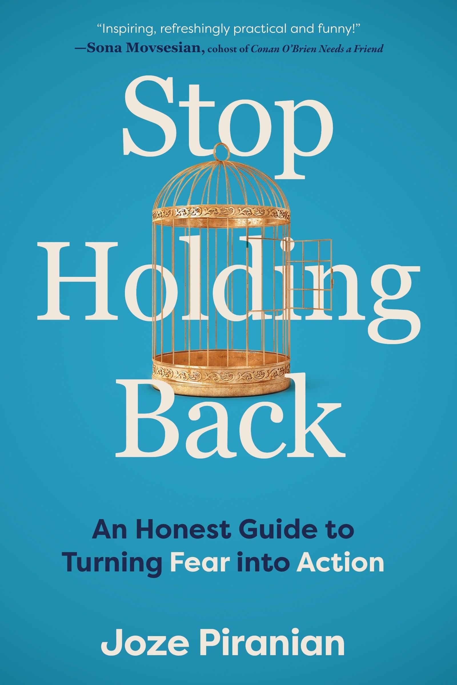 Stop Holding Back Book Cover
