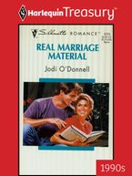 REAL MARRIAGE MATERIAL eBook  by Jodi O'Donnell