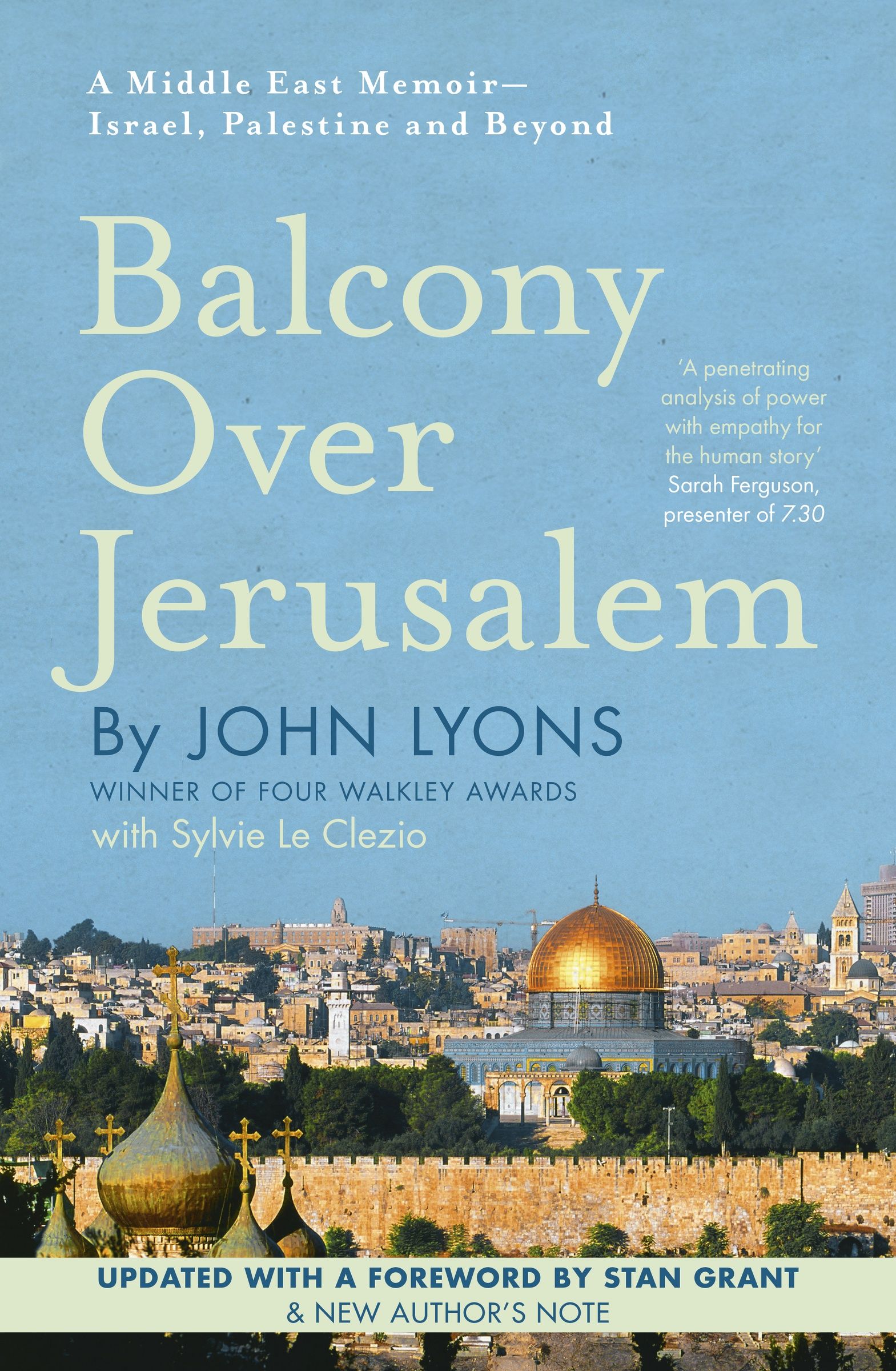 A Balcony Over Jerusalem: A Middle East Memoir By John Lyons - Image 5