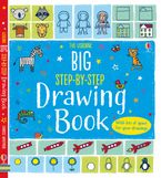 BIG STEP BY STEP DRAWING BOOK Paperback  by Watt Fiona