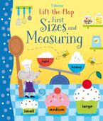 LIFT THE FLAP FIRST SIZES AND MEASURING Hardcover  by Hannah Watson