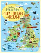 STICKER PICTURE ATLAS OF BRITAIN AND IRELAND Paperback  by JONATHAN MELMOTH