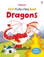 FIRST COLOURING BOOK DRAGONS Paperback  by Jessica Greenwell
