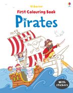 FIRST COLOURING BOOK PIRATES Paperback  by SAM TAPLIN