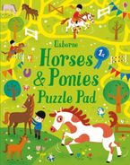 Horses And Ponies Puzzles Pad Paperback  by Simon Tudhope