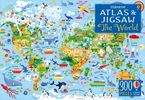 MAP OF THE WORLD JIGSAW Hardcover  by Sam Smith