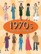 1970S Fashion Sticker Book Paperback  by Emily Bone