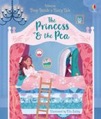 Peep Inside a Fairy Tale: Princess & the Pea Board Book Hardcover  by Anna Milbourne