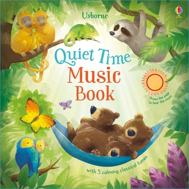 Quiet Time Music Book Board Book Sam Taplin Hardcover