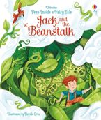 Peep Inside a Fairy Tale: Jack and the Beanstalk Board Book Hardcover  by Anna Milbourne