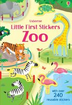 Little First Stickers Zoo Paperback  by Holly Bathie