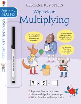 Key Skills Wipe-Clean:  Multiplying 7-8