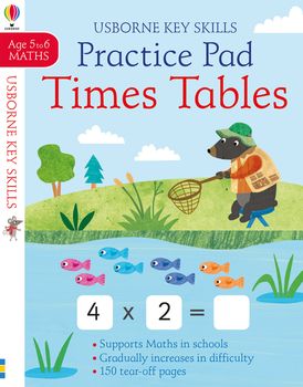 Times Tables Practice Pad 5-6