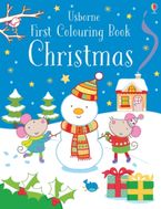 First Colouring Book Christmas Paperback  by Jessica Greenwell