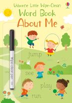 Little Wipe-Clean Word Book: About Me Paperback  by Felicity Brooks