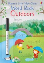 Little Wipe-Clean Word Book: Outdoors Paperback  by Felicity Brooks