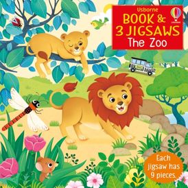 Usborne Book and Jigsaws: The Zoo