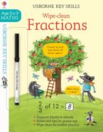 Wipe-Clean Fractions 8-9 Paperback  by Kristie Pickersgill