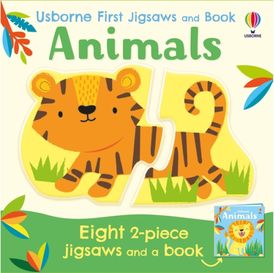 My First Animals Jigsaws And Book