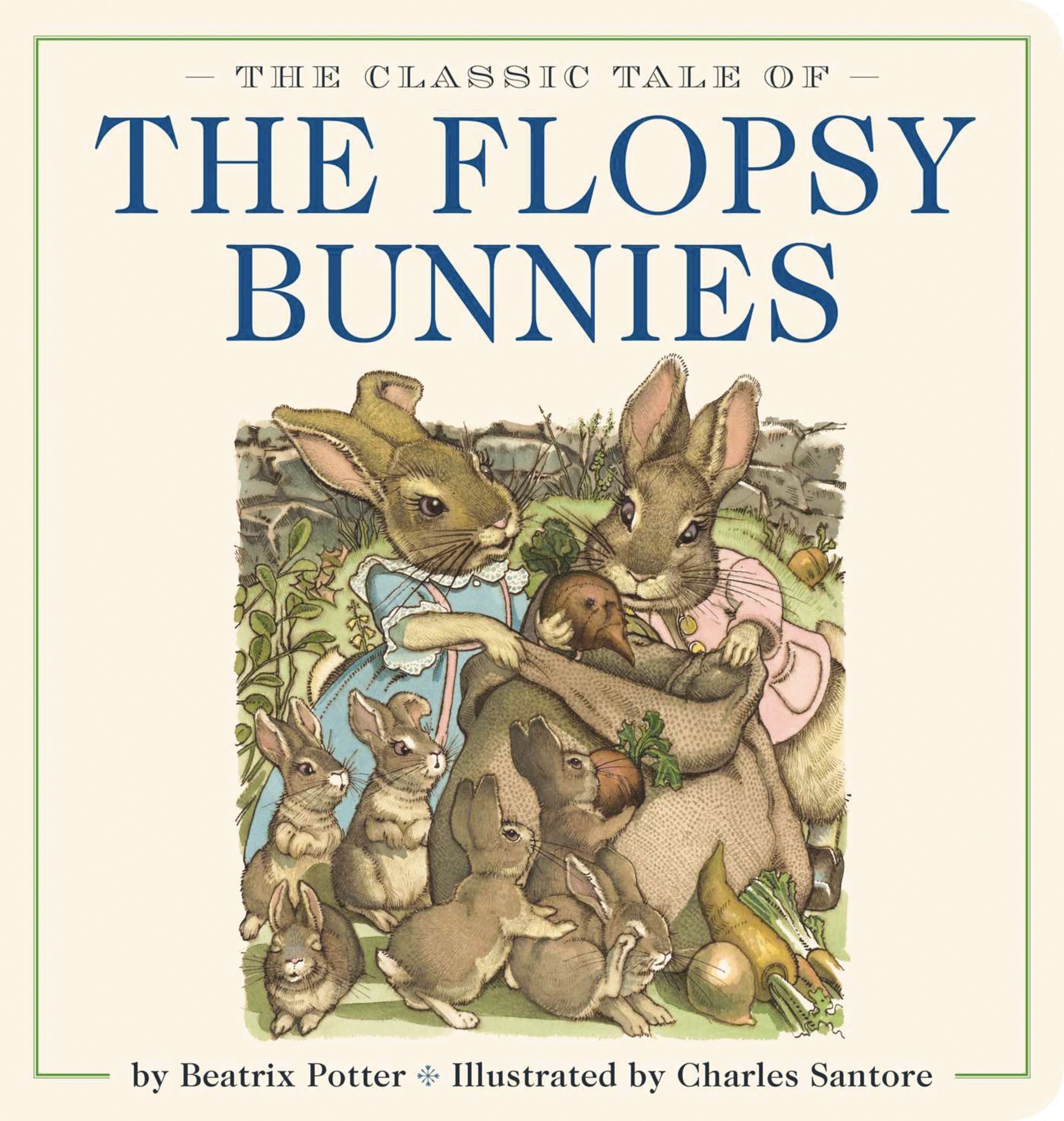 The Classic Tale of the Flopsy Bunnies Oversized Padded Board Book, Children's, Board Book, Beatrix Potter