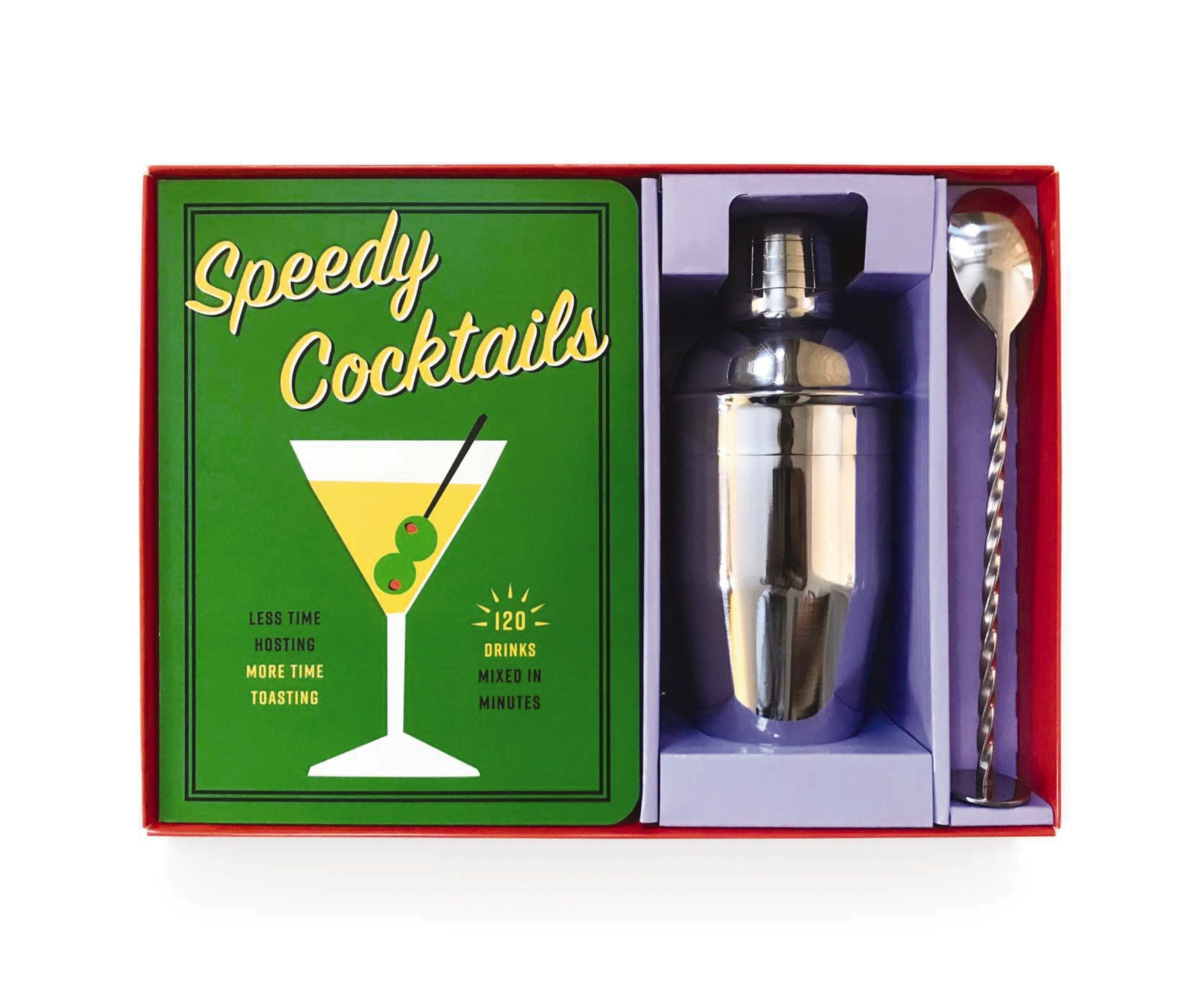 Speedy Cocktail Kit, Food & Drink, Hardback, Cider Mill Press