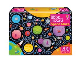 Book and Jigsaw Space Maze