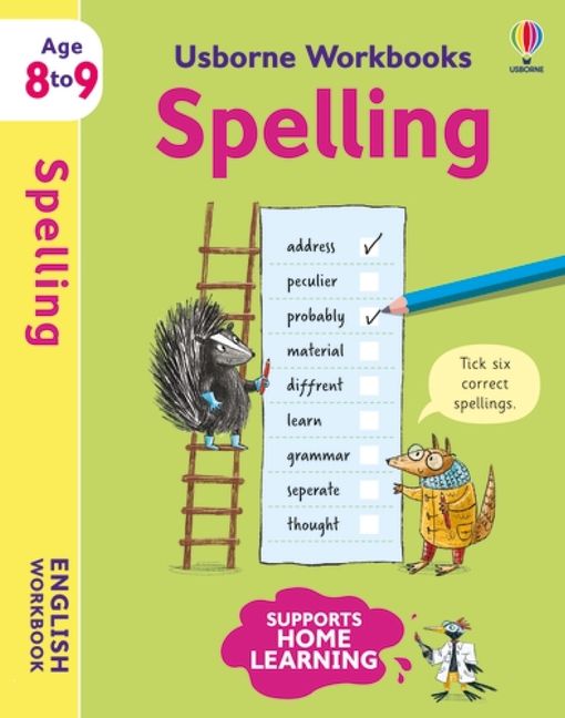 Usborne Workbooks Spelling 8-9 - Jane Bingham - Paperback