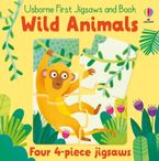 Usborne First Jigsaws: Wild Animals Hardcover  by Matthew Oldham