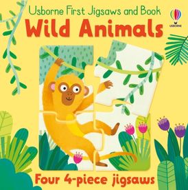 Usborne First Jigsaws: Wild Animals