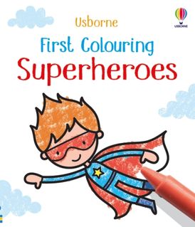 First Colouring: Superheroes