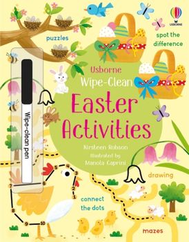 Wipe-Clean Easter Activities