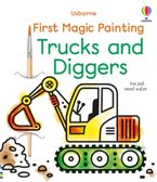 First Magic Painting: Trucks and Diggers