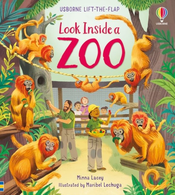 Look Inside A Zoo Minna Lacey Hardcover
