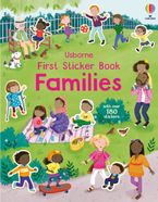 First Sticker Book Families Paperback  by Holly Beecham Alice Bathie