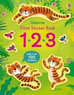 First Sticker Book: 123 Paperback  by Alice Beecham