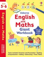 Usborne English and Maths Giant Workbook: 5-6 Paperback  by Jane Greenwell